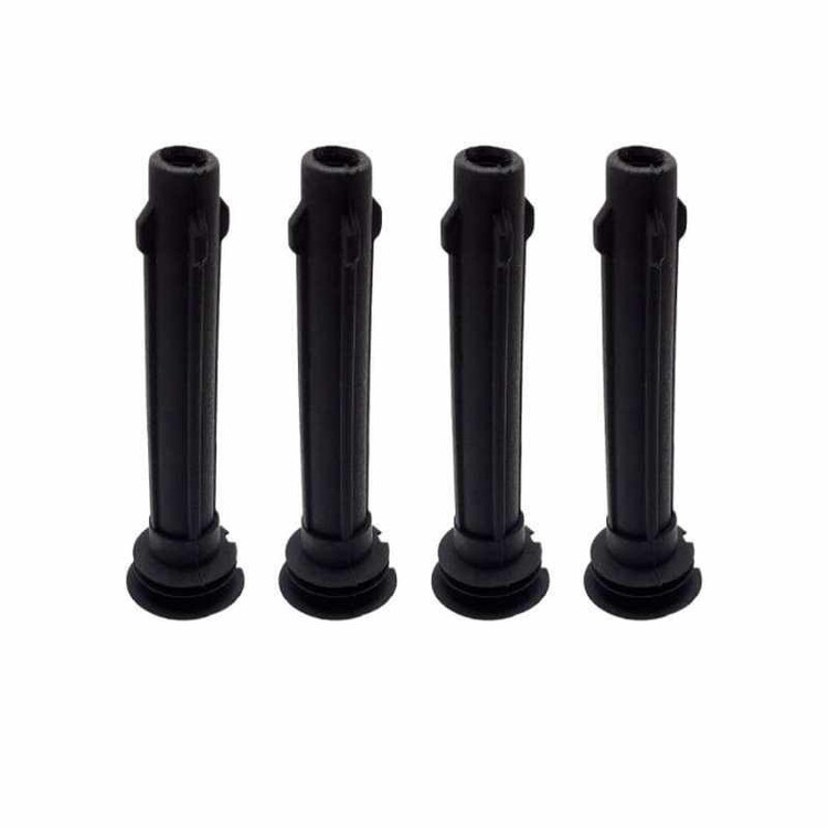 وایر شمع خودرو مدل سیلیکونی مناسب برای ام وی ام X22s بسته 4 عددی